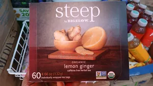 Steep by Biglow Organic Lemon Ginger Tea