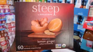 Steep by Biglow Organic Lemon Ginger Tea
