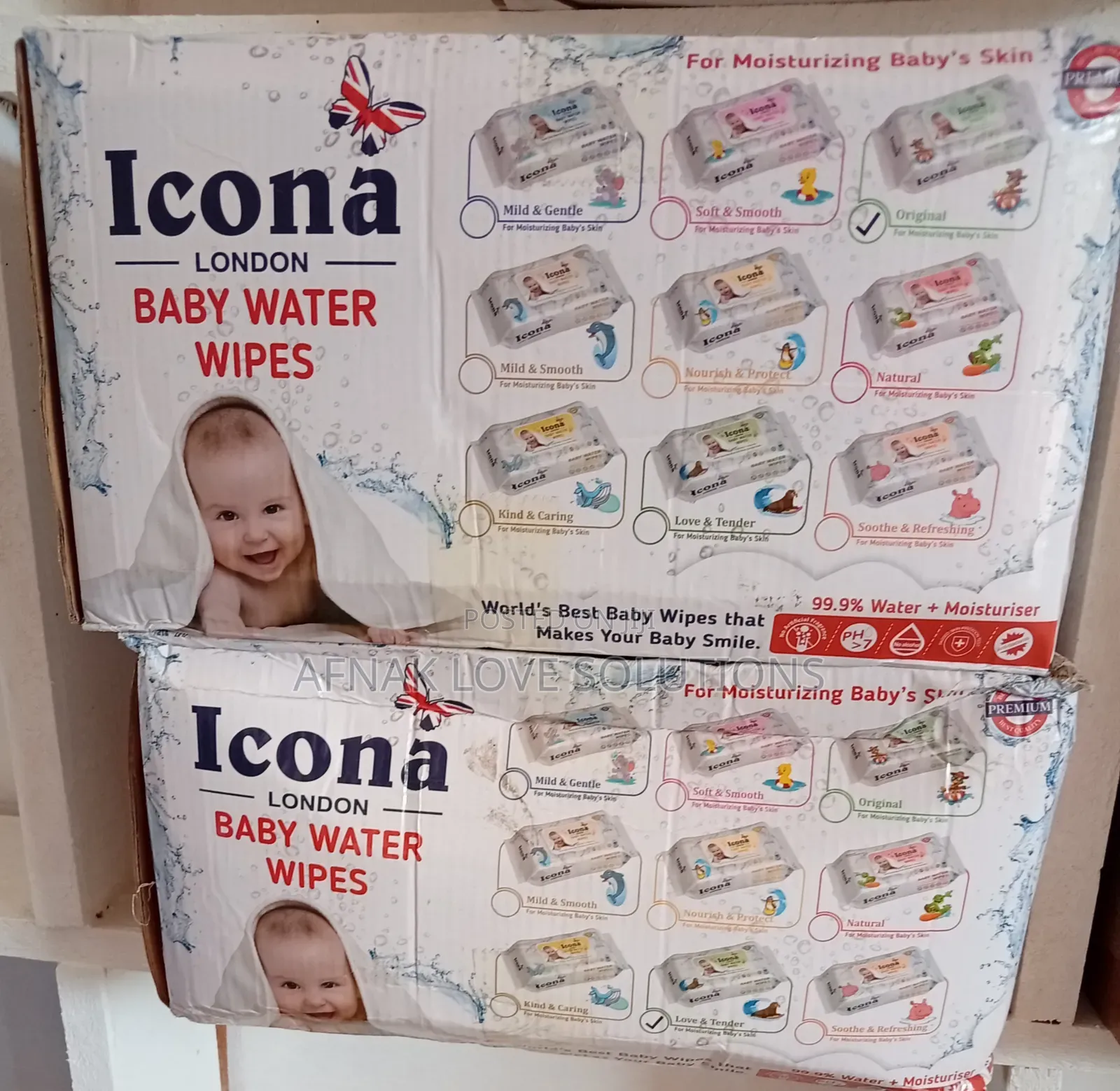 Icona Baby Wipes
