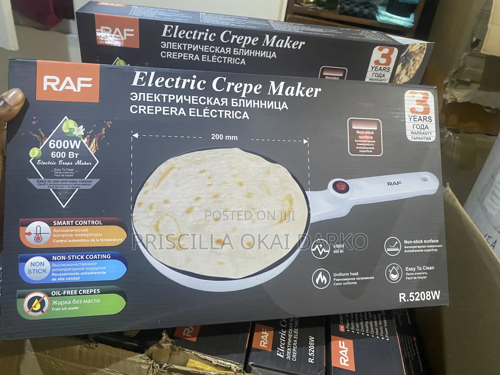 Electric Crepe Maker