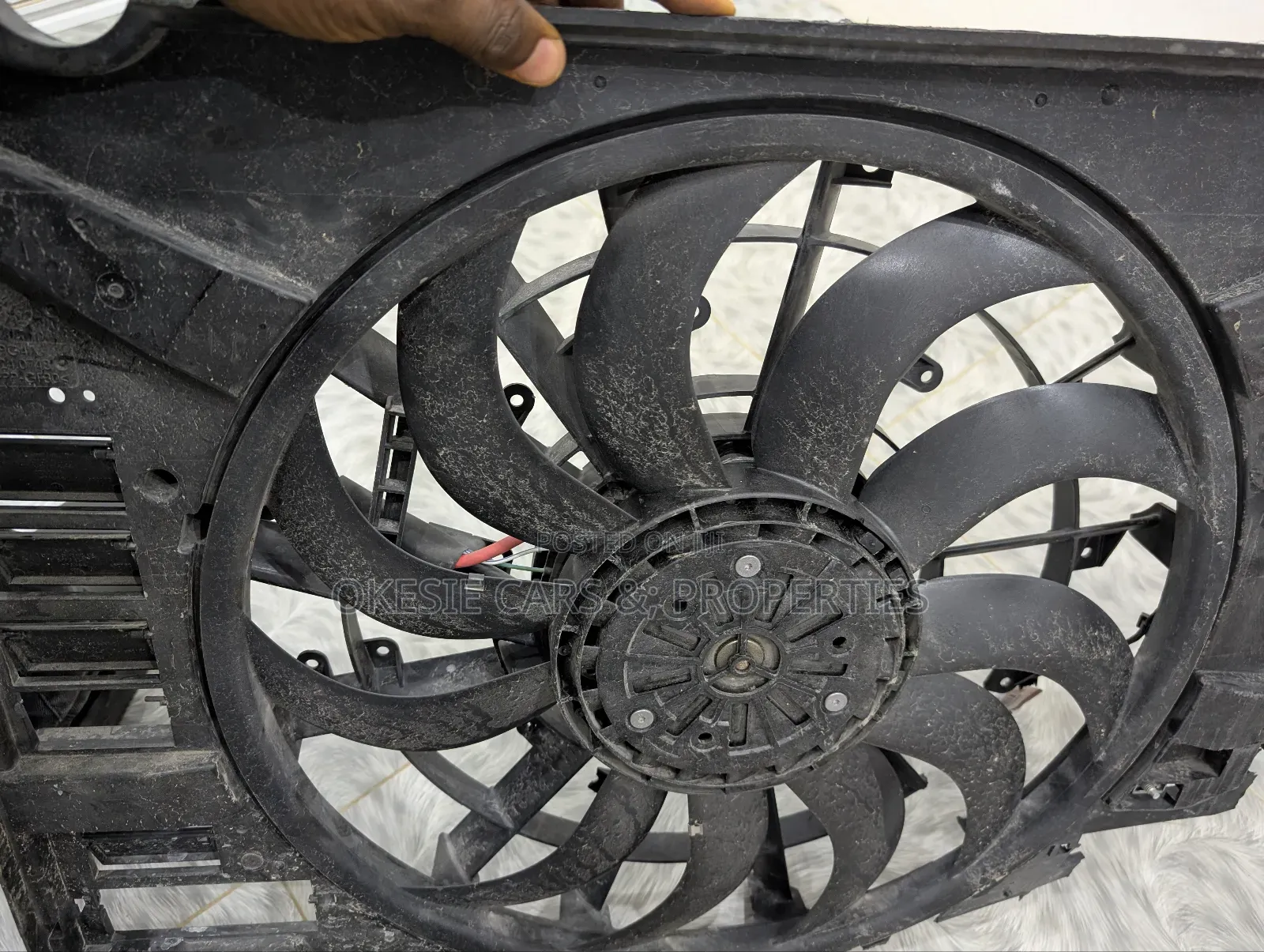 Velar Engine Cooling Fan