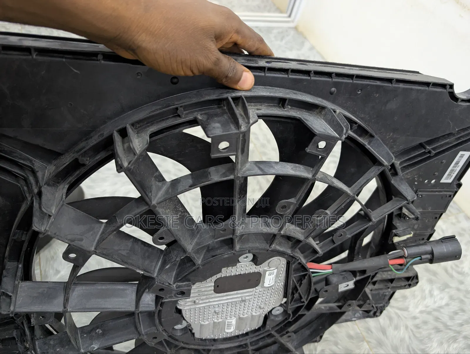 Velar Engine Cooling Fan