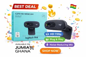 Hd Webcam 720p With Noise-Reducing Mic – Plug Play Usb Camera
