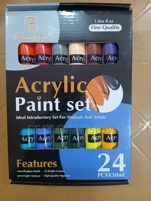 24 Colours Acrylic Paint