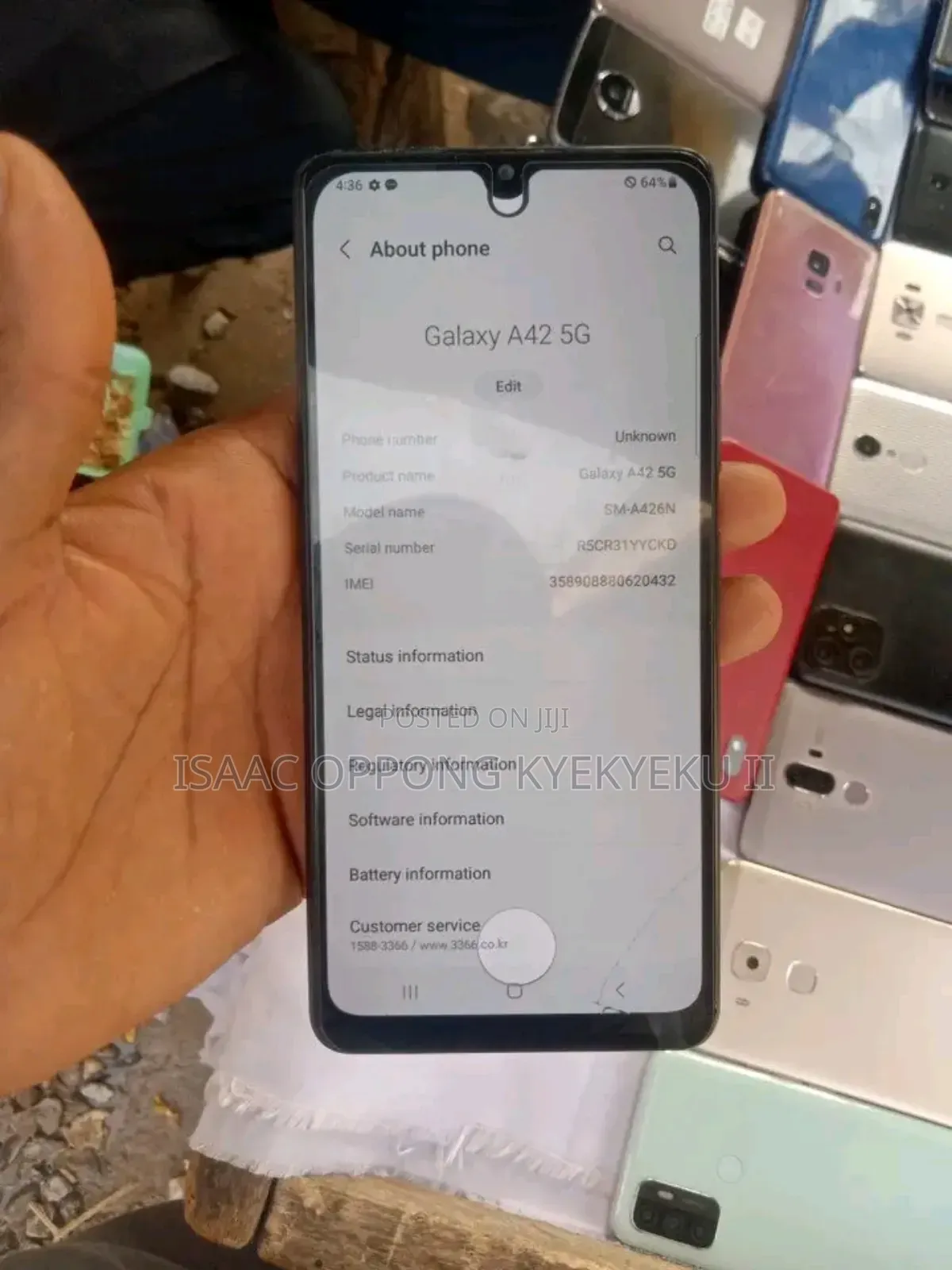 Samsung Galaxy A42 5G 128 GB Black