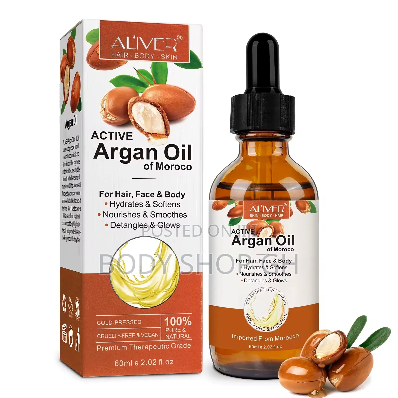 Us Organic Moroccan Argan Oil Organic,100% Pure , Cold Pressed