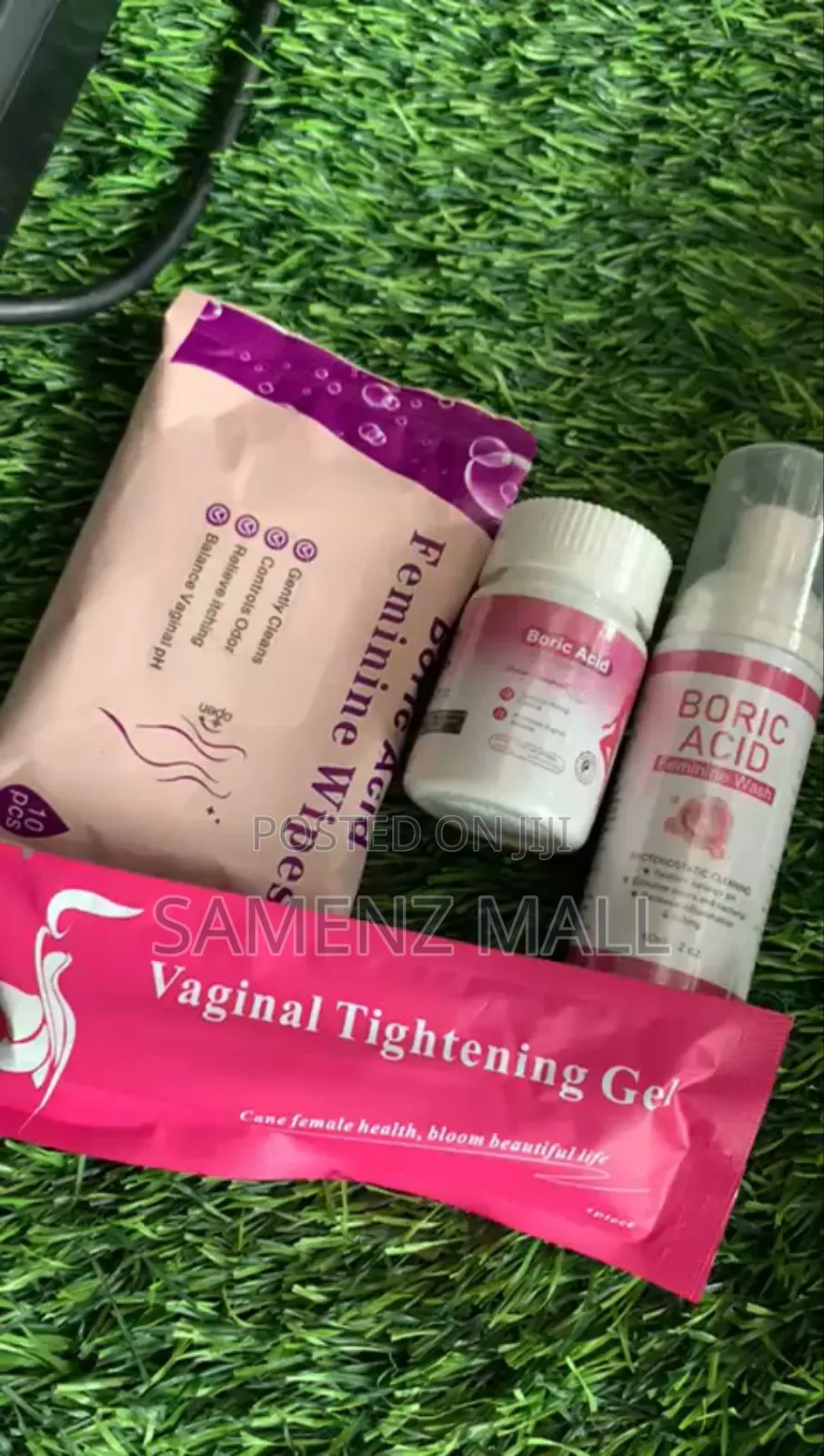 Boric Acid, Wash,Wipe and Tightening Gel