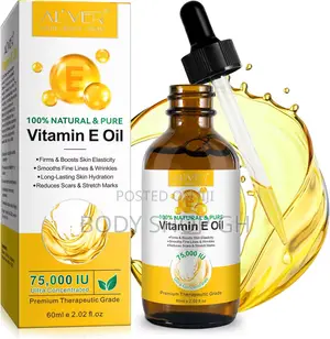 Vitamin E Oil for Skin and Face | 100% Pure | Moisturizing Skin Care
