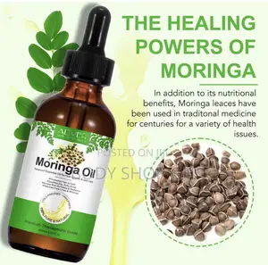 100% Pure Moringa Oil - Moringa Oleifera Seeds Extract
