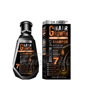DHT Blocker Shampoo - Stops Hair Loss, Strengthens and Regrows Hair