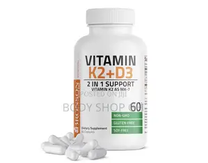 Vitamin K-2 (Mk7) With Vitamin D3 Extra Strength Supplement