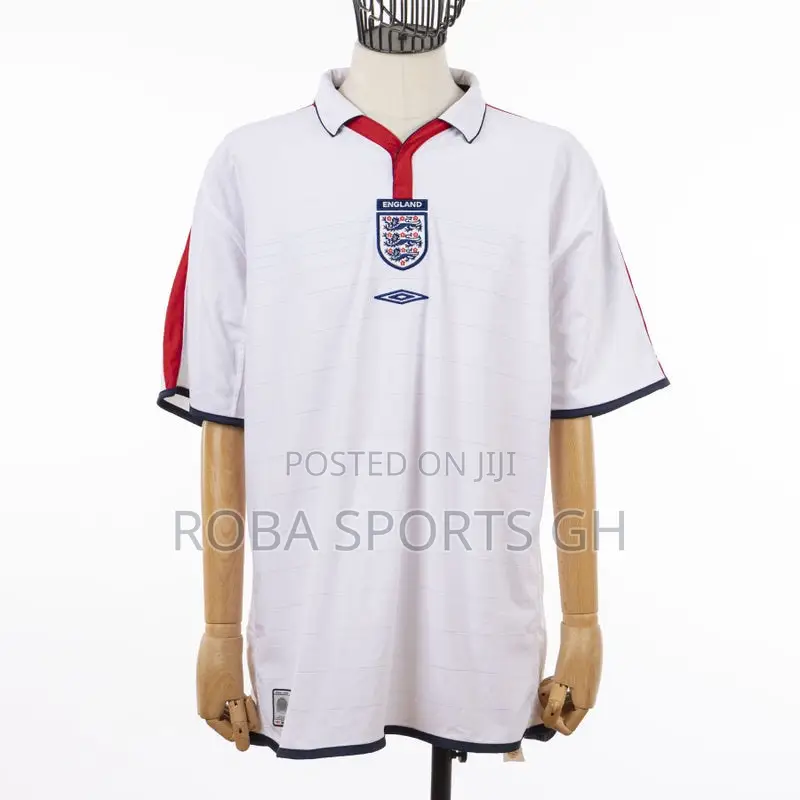 2004 England Retro Home Jersey