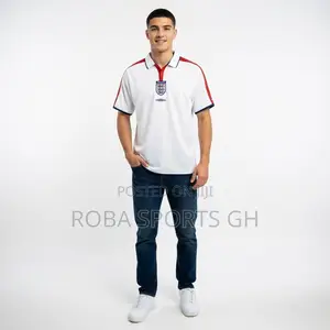 2004 England Retro Home Jersey