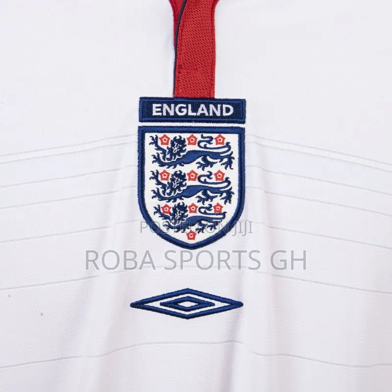 2004 England Retro Home Jersey