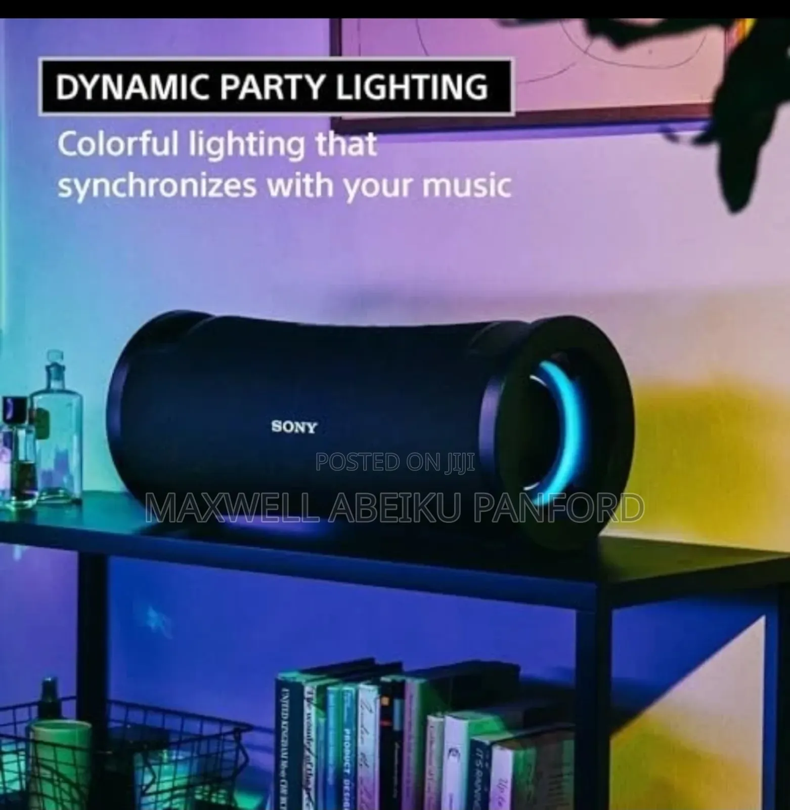 Sony Ult Field 7 Wireless Portable Bluetooth Karaoke Party Speaker