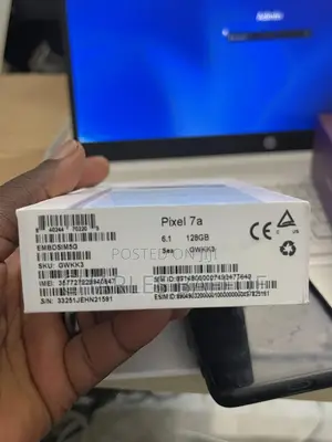 New Google Pixel 7a 128 GB Black
