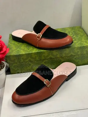 Quality Suede Backless Mules