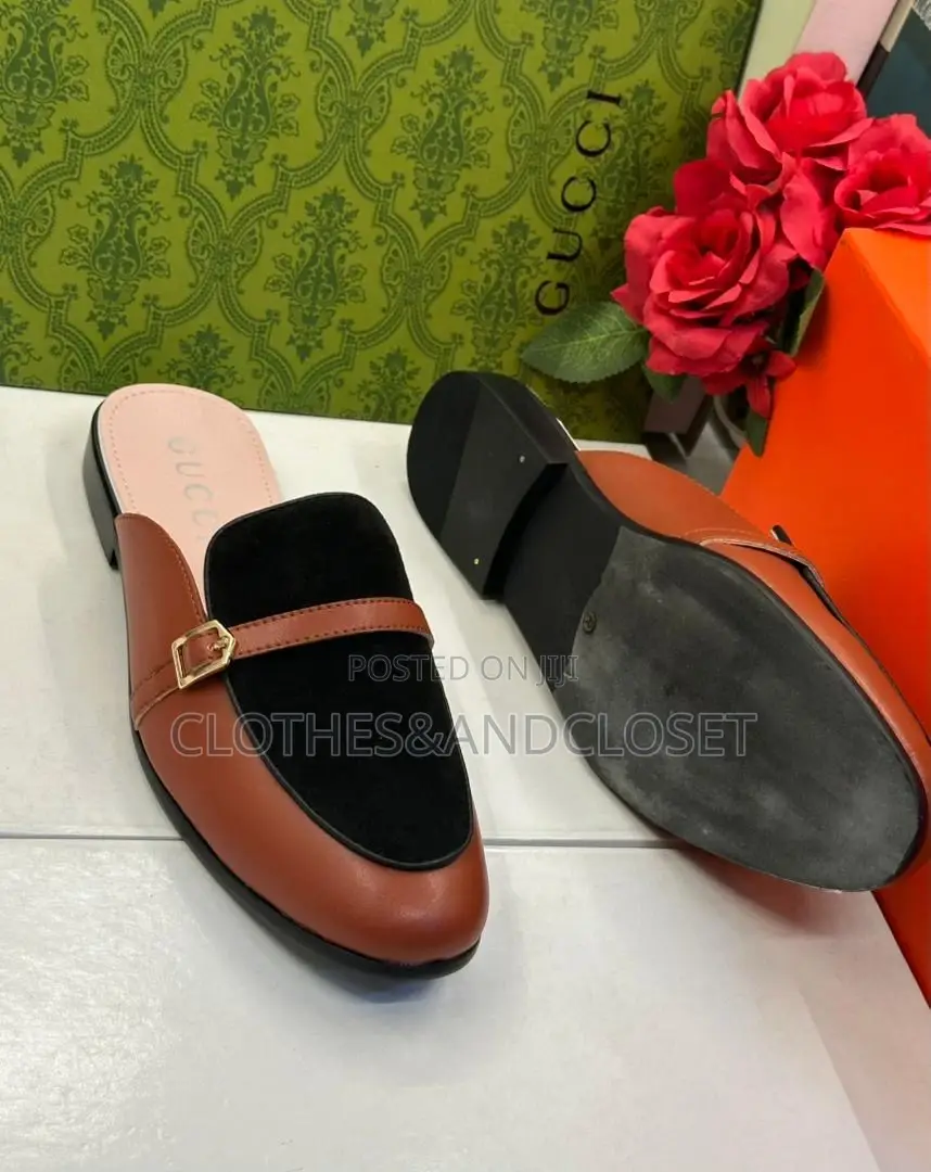 Quality Suede Backless Mules