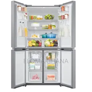 Gentle Silver Samsung 468ltrs Is a 4-Door French Door Refrigerator .