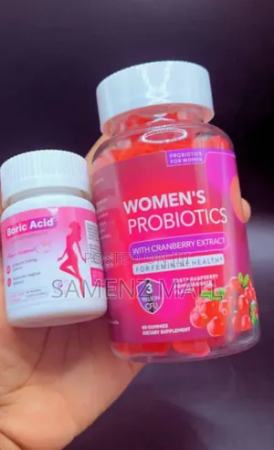 Women Probiotic Gummies and Boric Acid