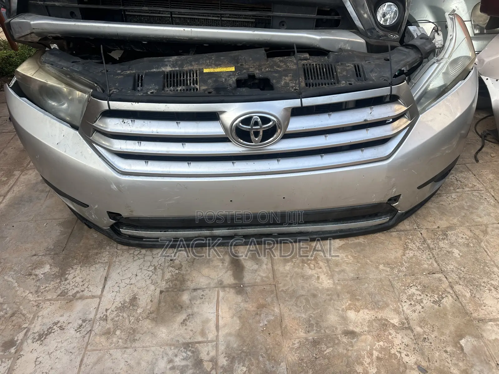 Toyota Highlander 2012 Front Cut Complete