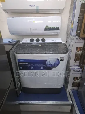 Midea Semi Automatic Twin Tub Washing Machine 7kg Available