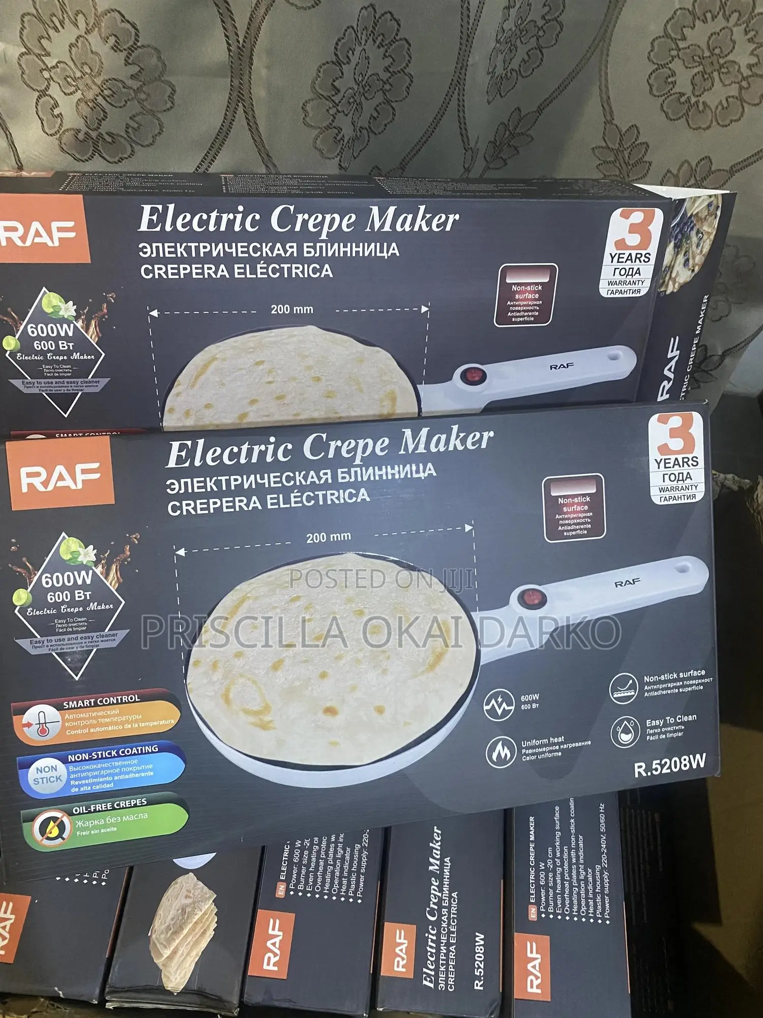 Electric Crepe Maker