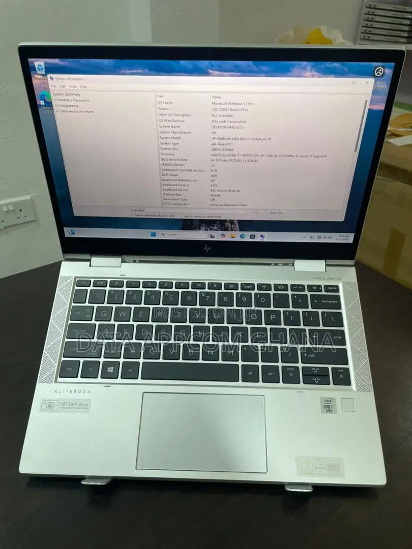 Laptop HP EliteBook x360 1030 G7 16GB Intel Core i7 SSD 256GB