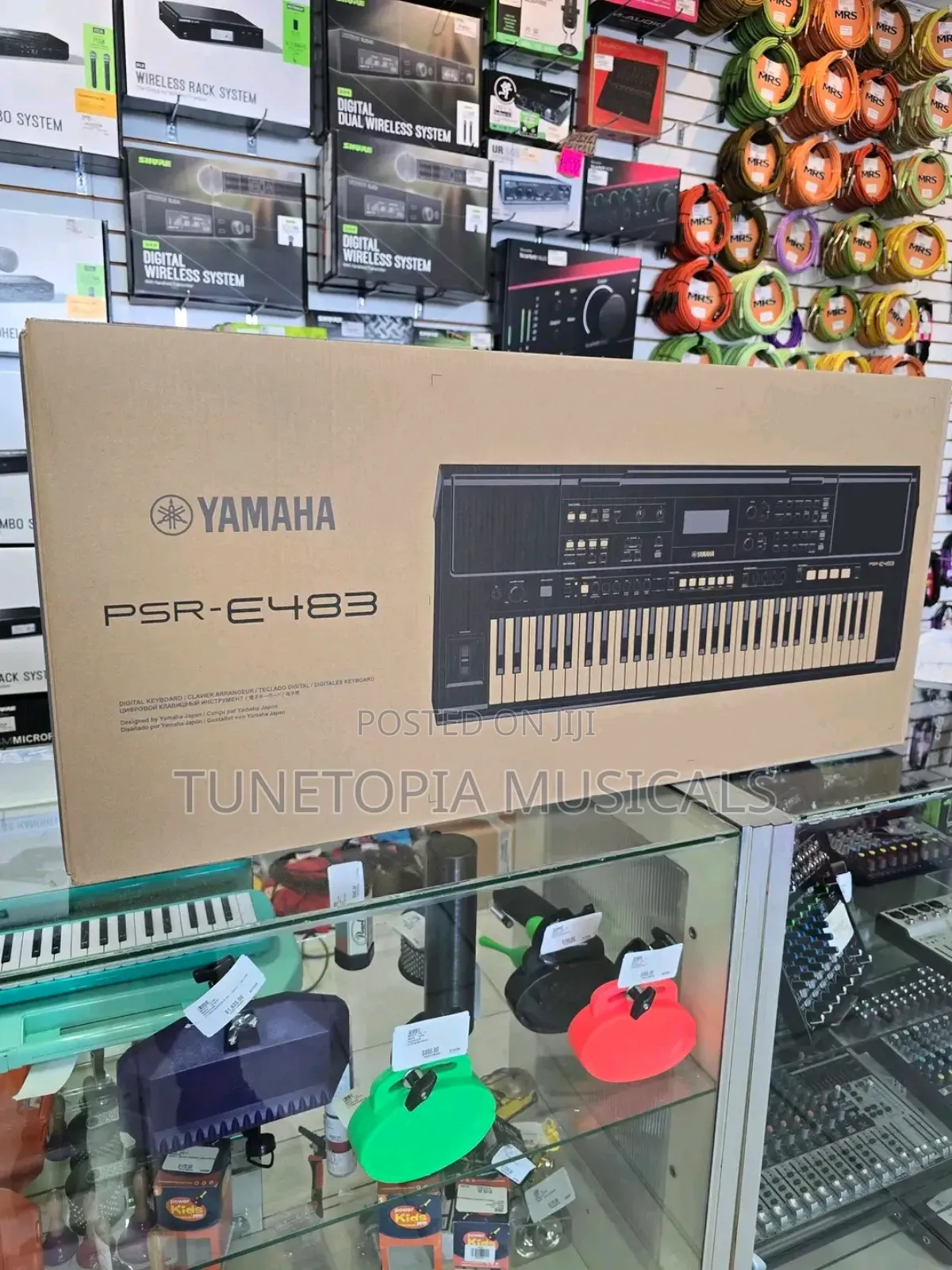 Yamaha PSR-E483 Portable Keyboard.