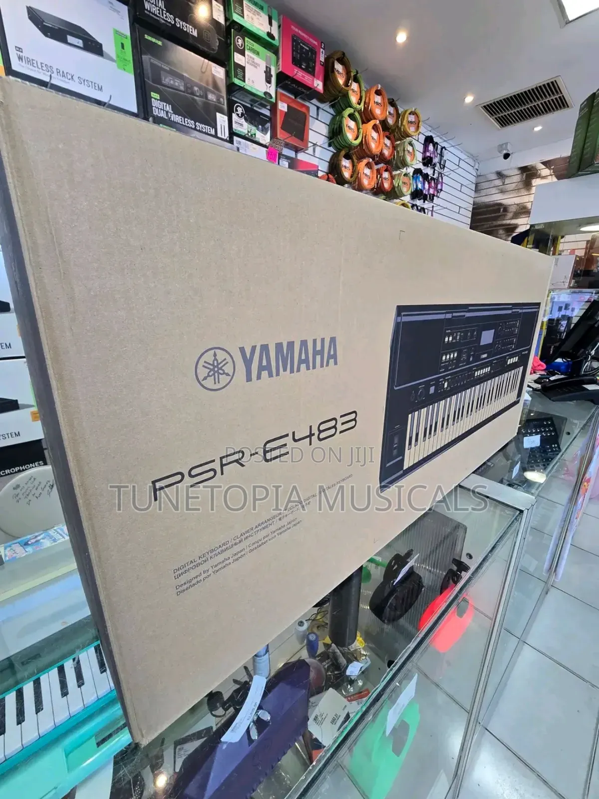 Yamaha PSR-E483 Portable Keyboard.