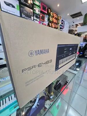 Yamaha PSR-E483 Portable Keyboard.