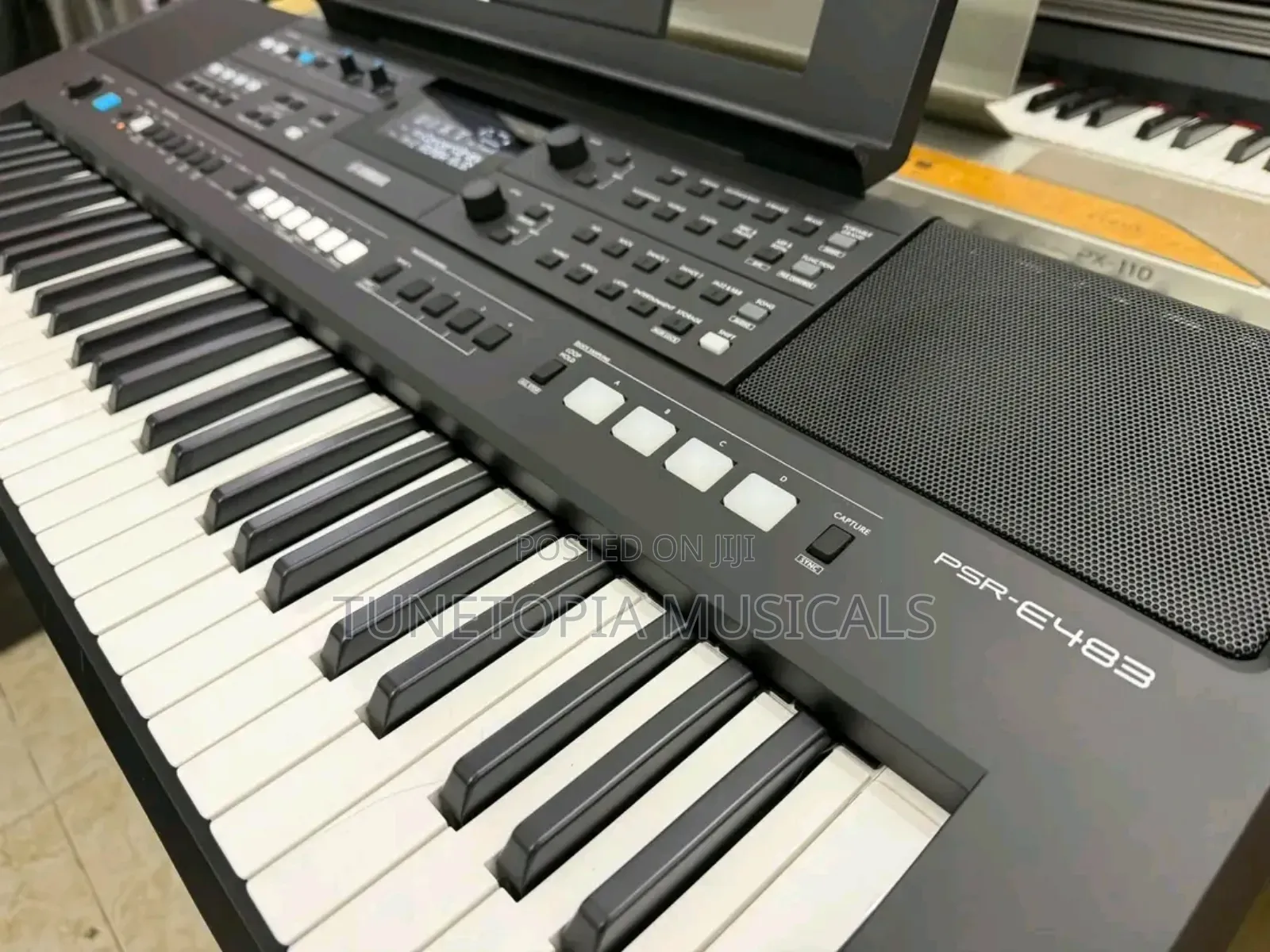Yamaha PSR-E483 Portable Keyboard.
