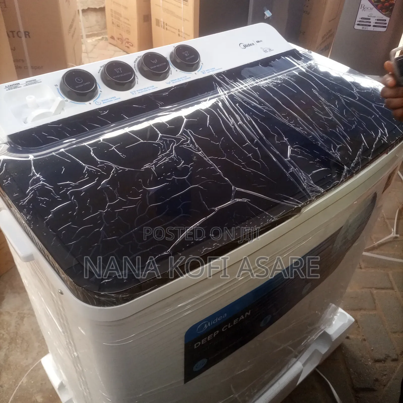 Midea 12kg Semi Automatic Washing Machine