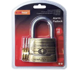 Alarm Padlock _ Security Lock 110db