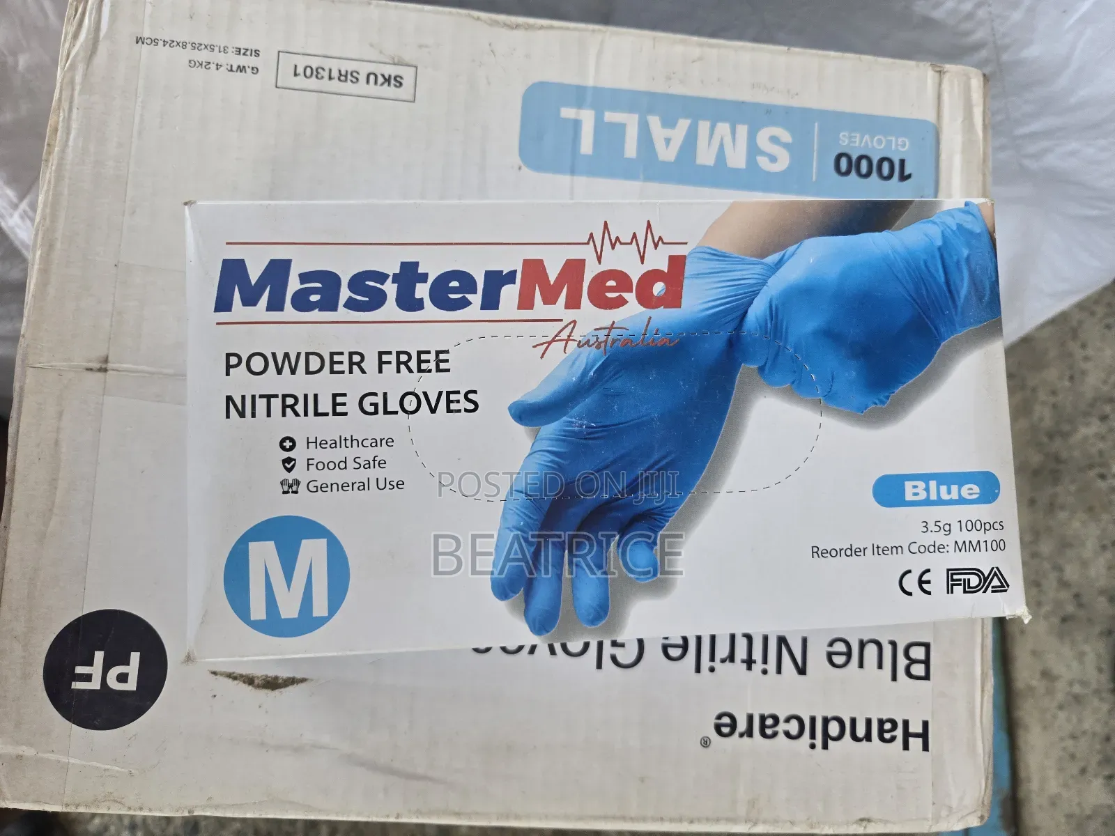 Powder Free Nitrile Gloves