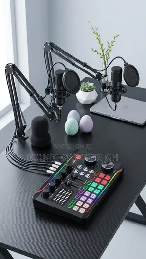 Livestream and Podcasting Studio Pro Audio Bundle