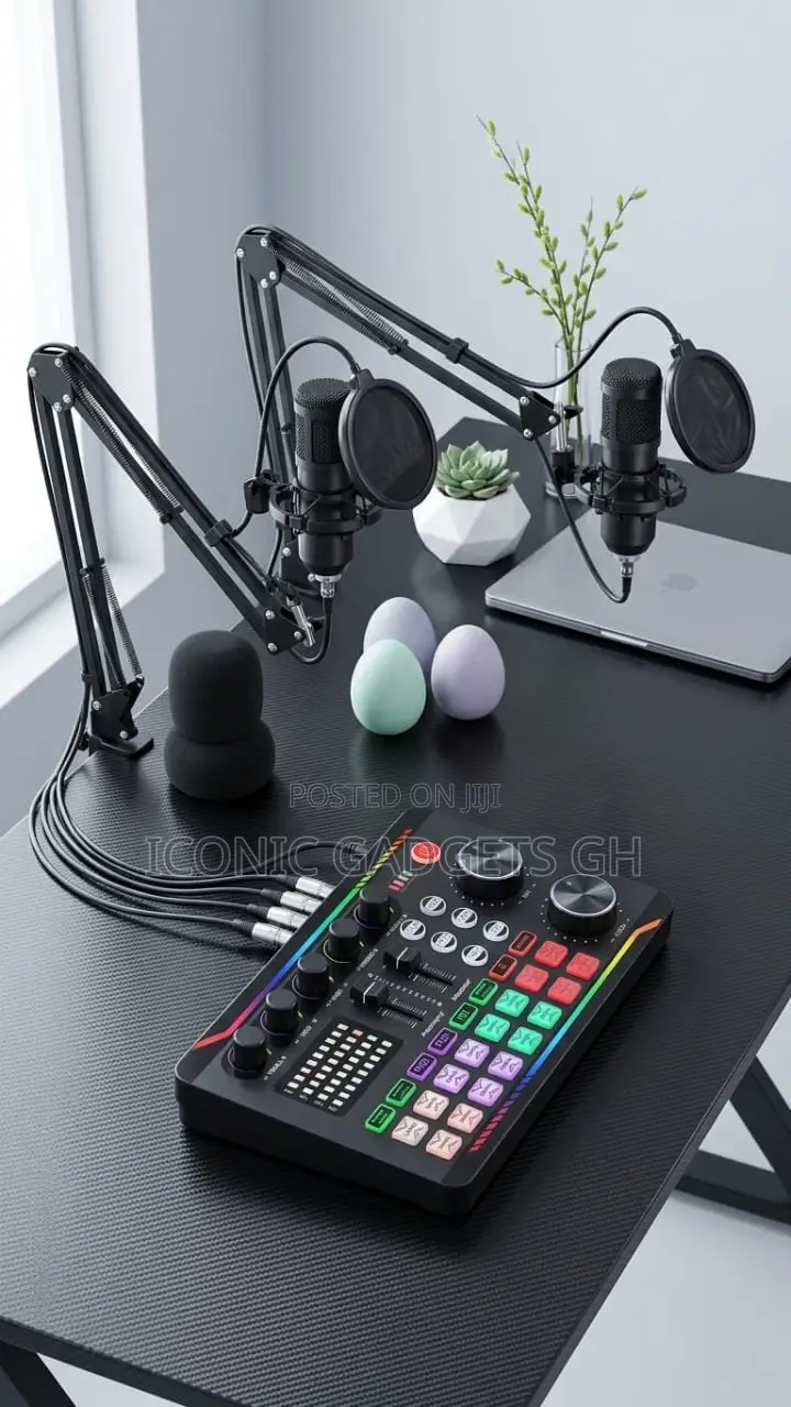 Livestream and Podcasting Studio Pro Audio Bundle