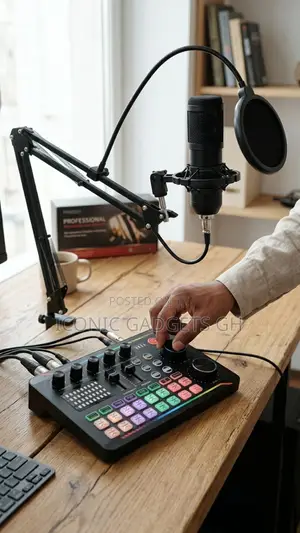 Livestream and Podcasting Studio Pro Audio Bundle