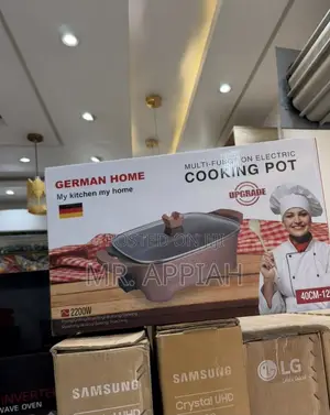 Fantastic Affordable German 12liters Electric Cooking Pot(2200w).