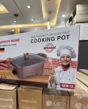 Get Unique German Home Cooking Pot(2200watt)12liters
