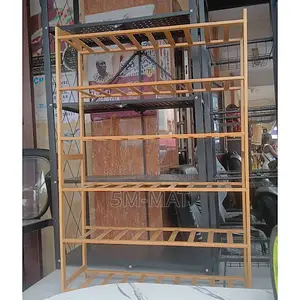 6-Tier Bamboo Wood Shoe Rack