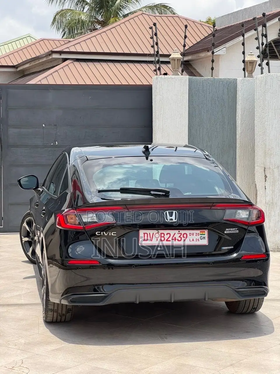 Honda Civic Sport CVT 2025 Black