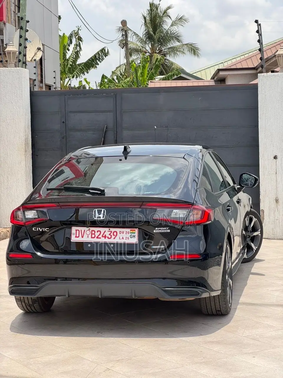 Honda Civic Sport CVT 2025 Black