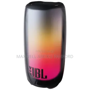 JBL Pulse 5 Portable Bluetooth Speaker With Light Show - Black