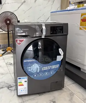 Efficient Sigma 8kg Full Automatic Front Load Washing Machine(Gray).