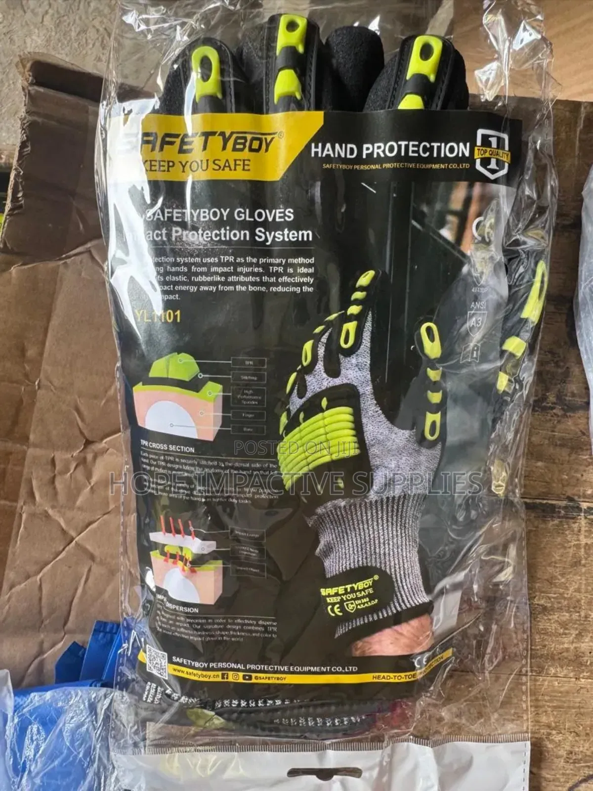 Very High Quality Impact Gloves.