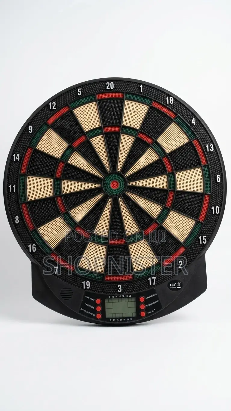 Professional Digital Dartboard Set – Automatic Scoring LCD
