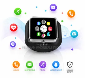 Smart Watch Bluetooth Call Fitness Tracker Sleep Monitor – Black