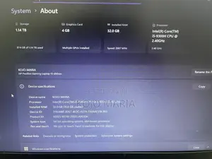 Laptop HP 15 32GB Intel Core i5 HDD+SSD 1T