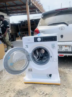 Lovely  New White Mfa06d80b/W Modes Wash and Dry 8/6kg
